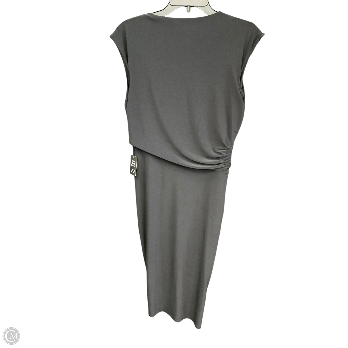 Dress Party Midi By Express In Black, Size: Xs