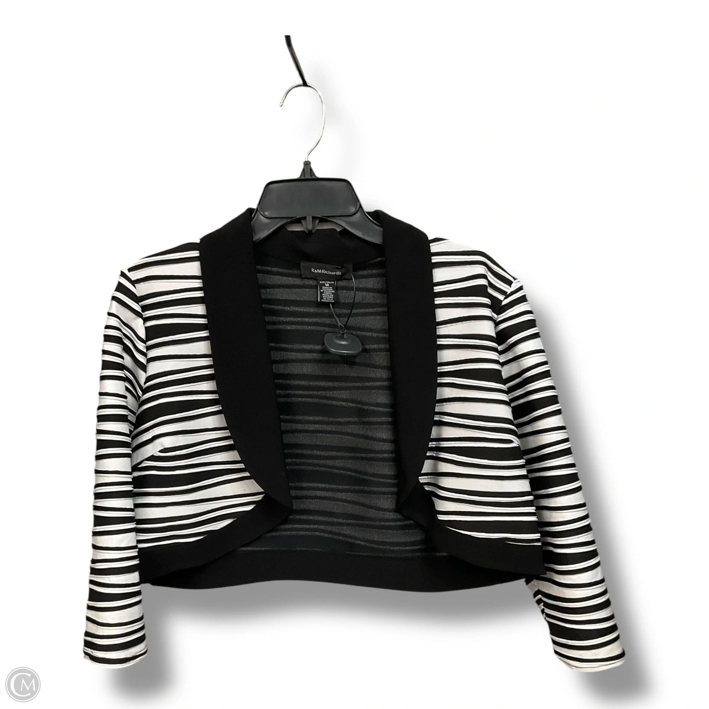 Bolero By R And M Richards In Black & White, Size: Xl