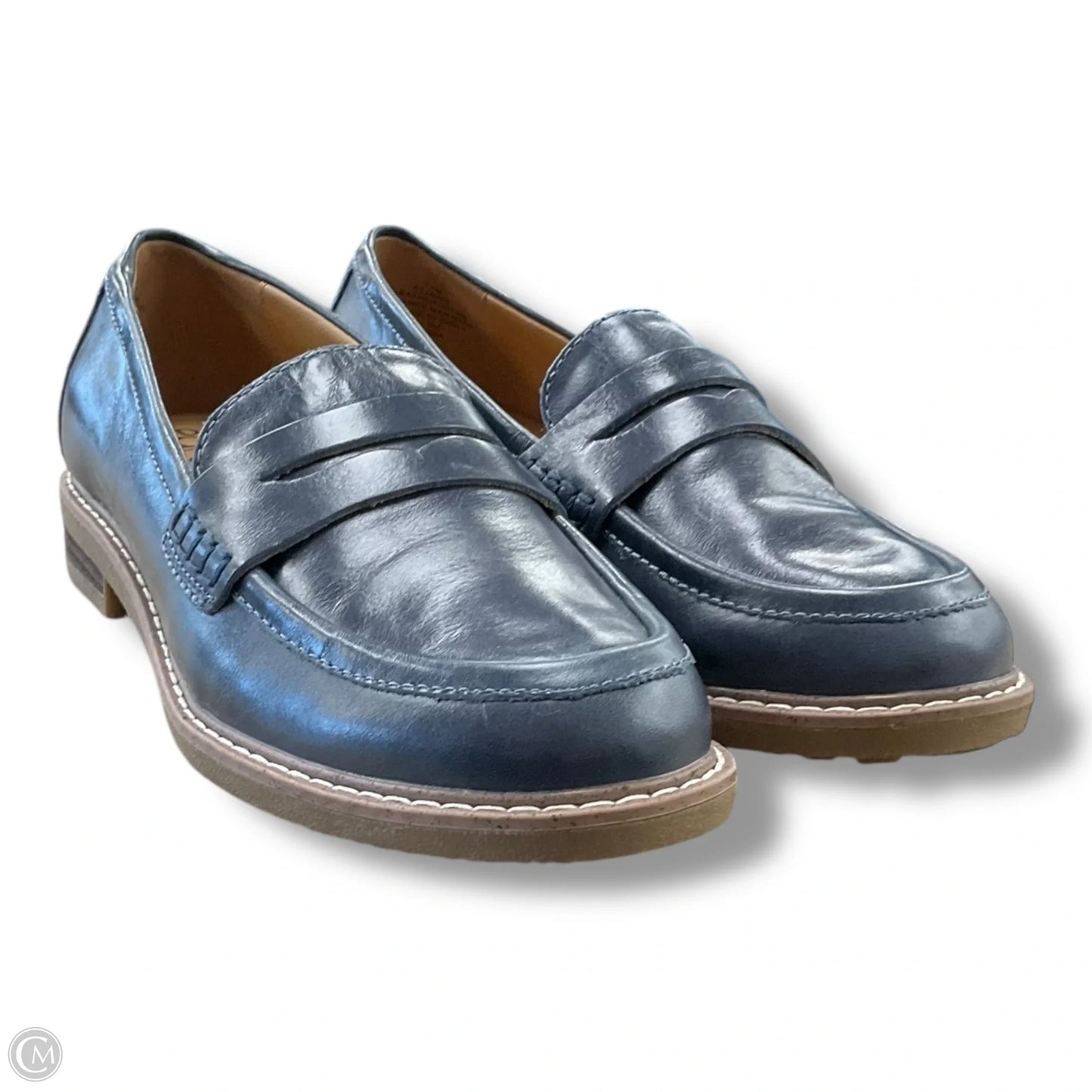 Shoes Flats By Earth In Navy, Size: 7.5