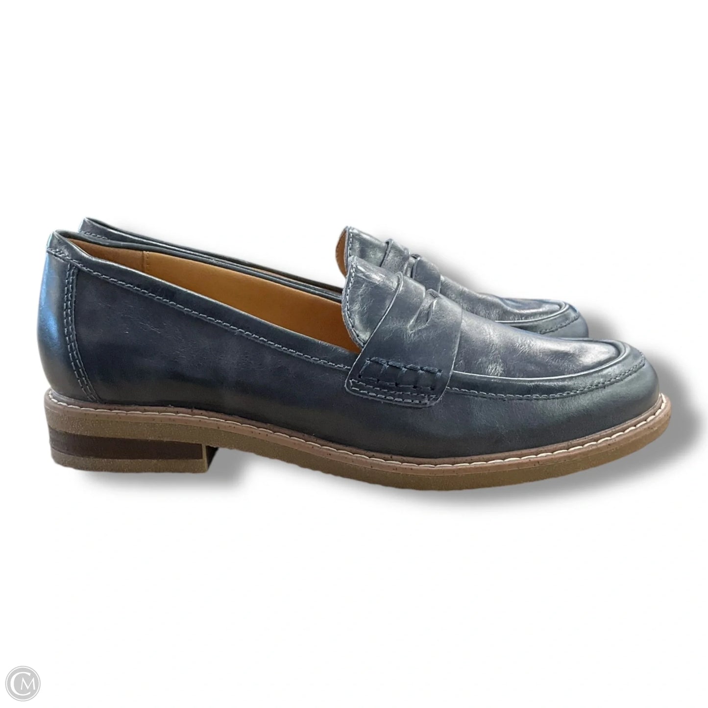 Shoes Flats By Earth In Navy, Size: 7.5