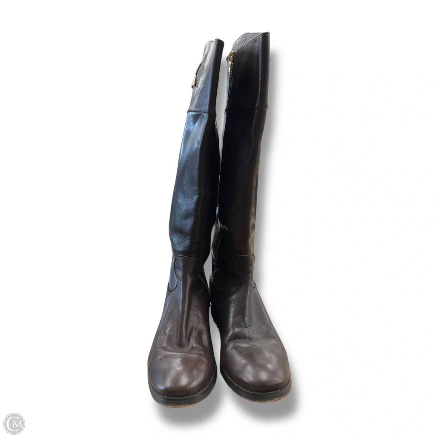 Boots Designer By Michael Kors In Brown, Size: 8.5