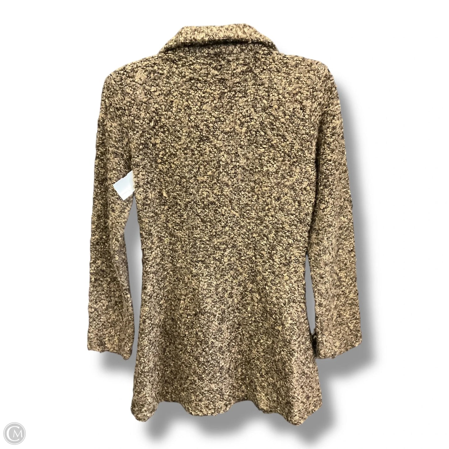 Sweater Cardigan By Clothes Mentor In Brown, Size: S