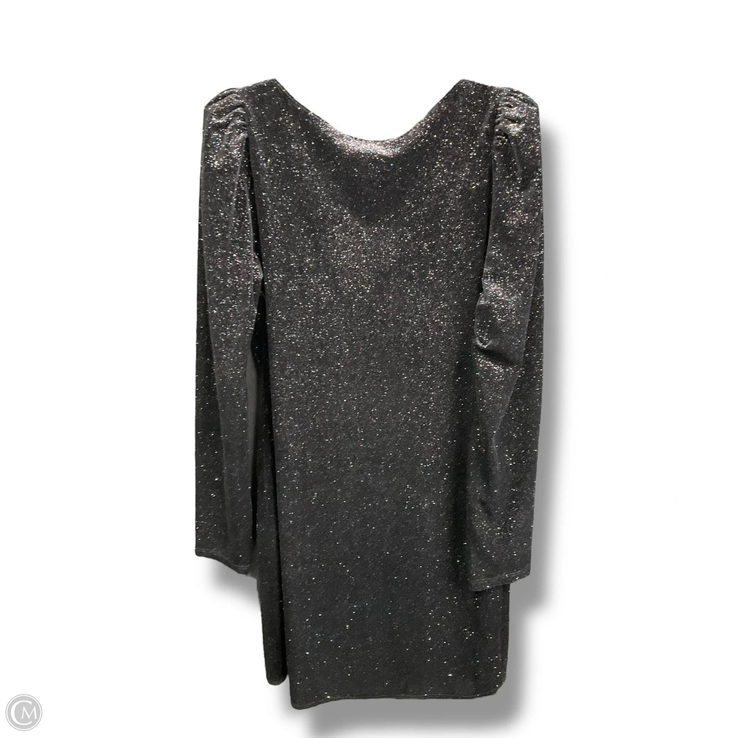 Dress Party Midi By Clothes Mentor In Black, Size: L