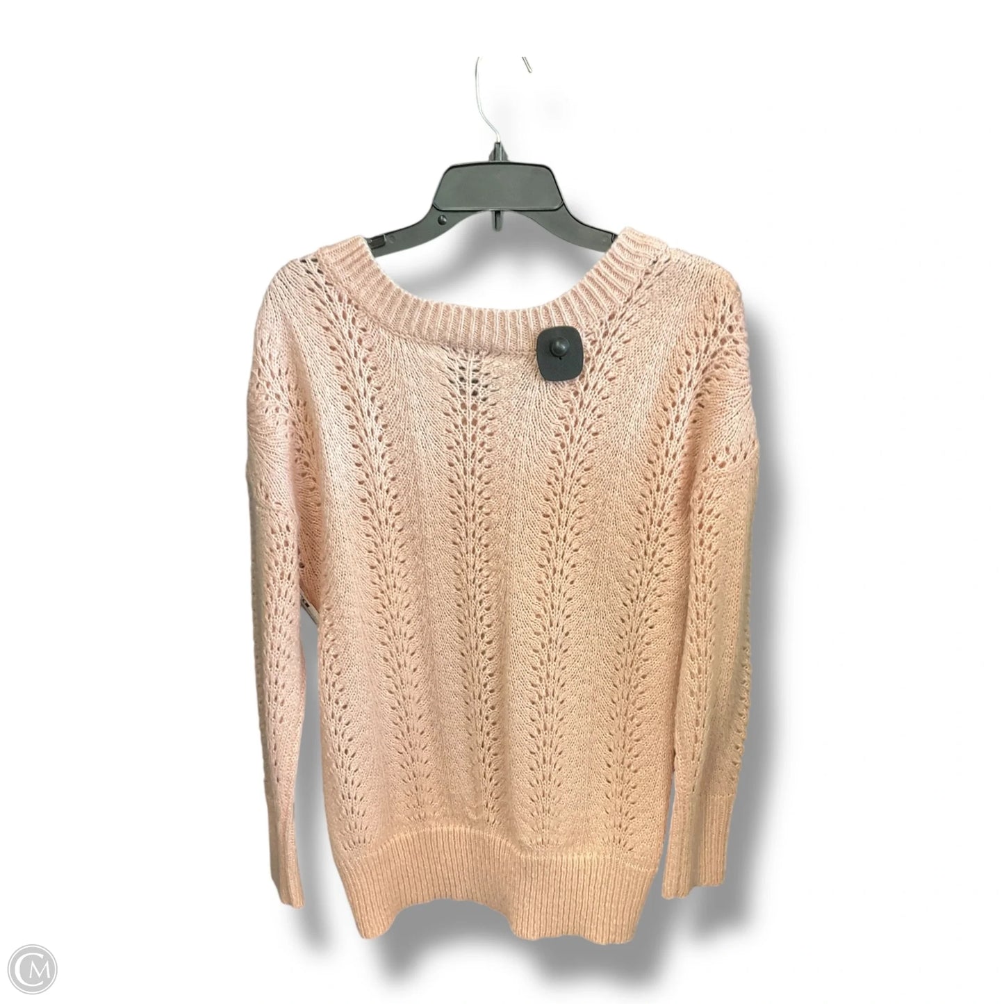 Sweater By Clothes Mentor In Pink, Size: L