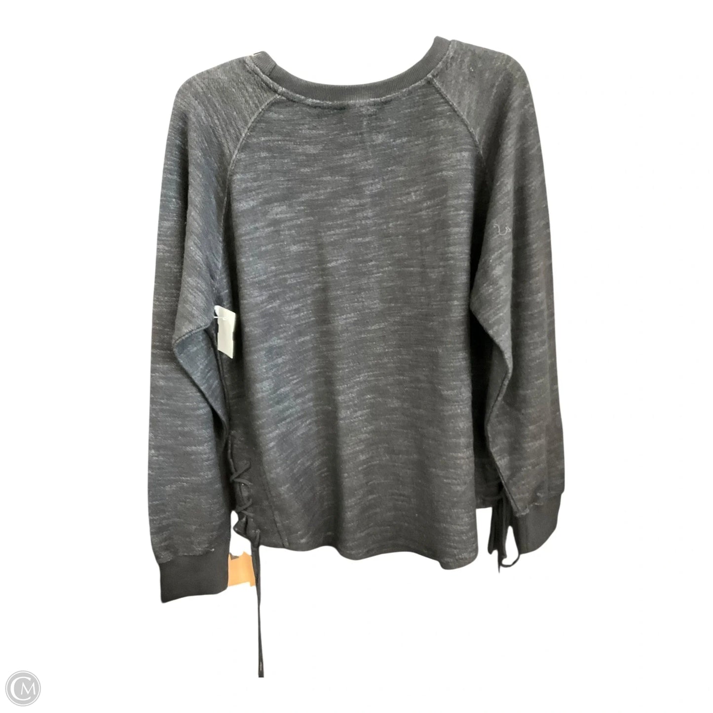 Sweatshirt Crewneck By Clothes Mentor In Black, Size: Xl