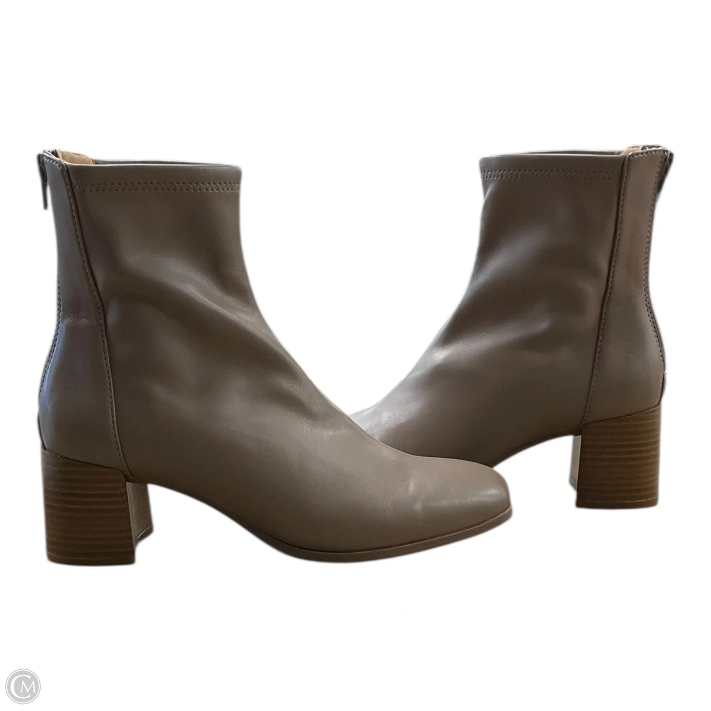 Boots Ankle Heels By Rockport In Beige, Size: 7