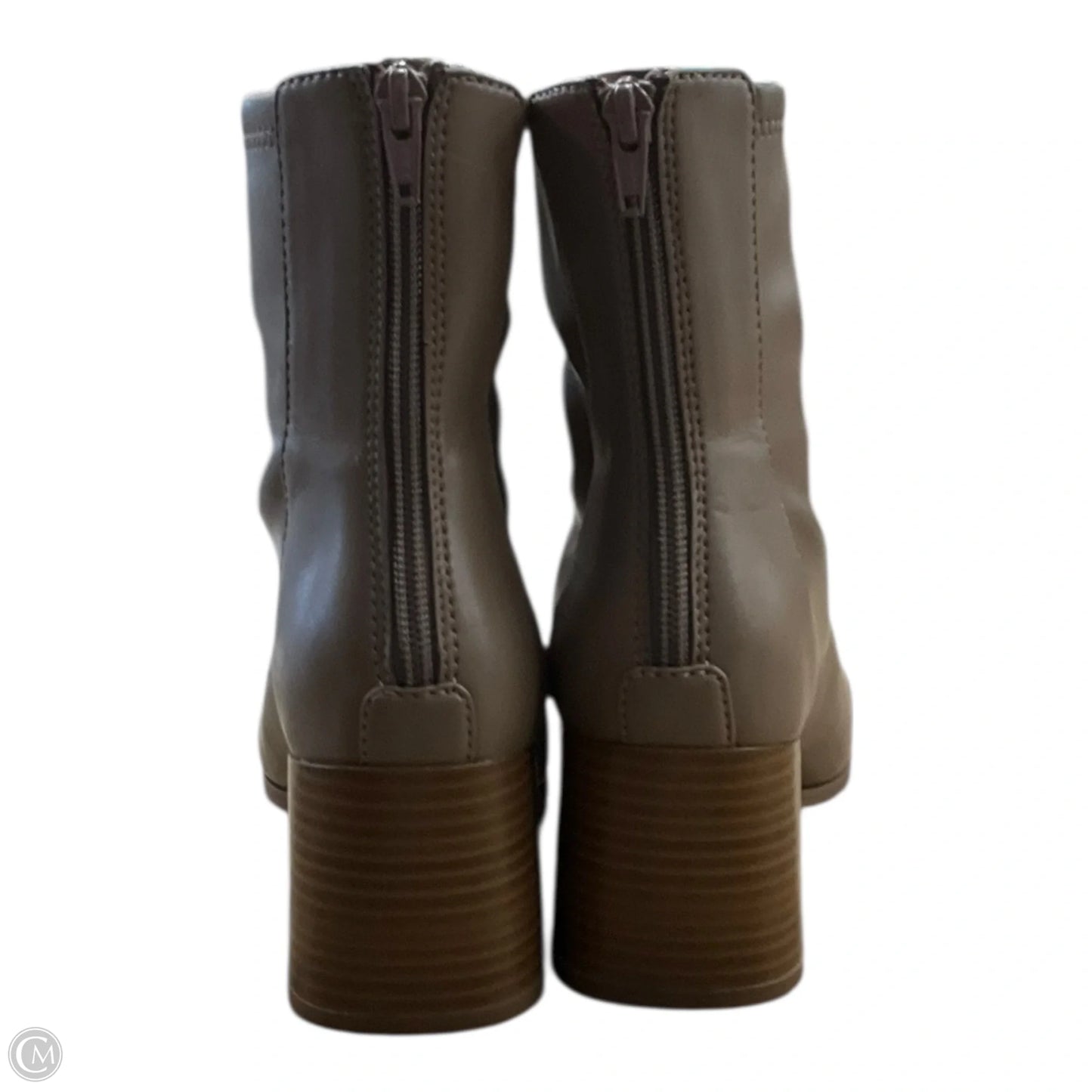 Boots Ankle Heels By Rockport In Beige, Size: 7