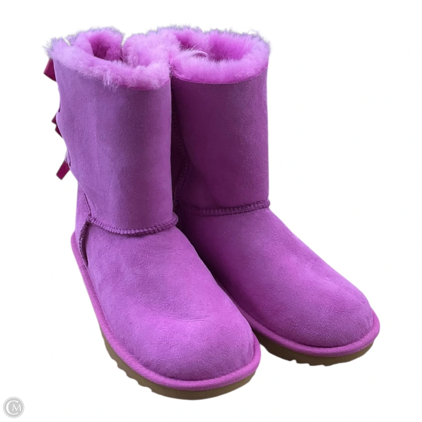 Boots Designer By Ugg In Pink, Size: 6