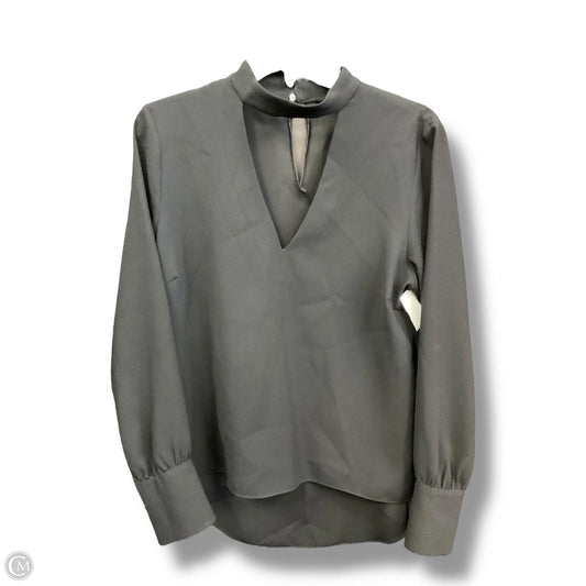 Top Long Sleeve By Zara Women In Black, Size: M