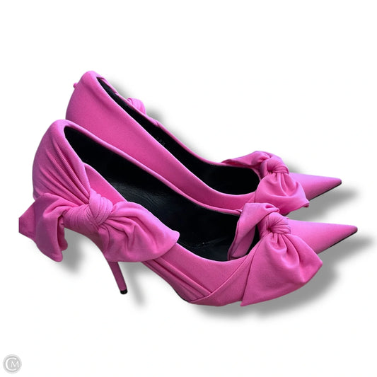 Shoes Luxury Designer By Balenciaga In Pink, Size: 8
