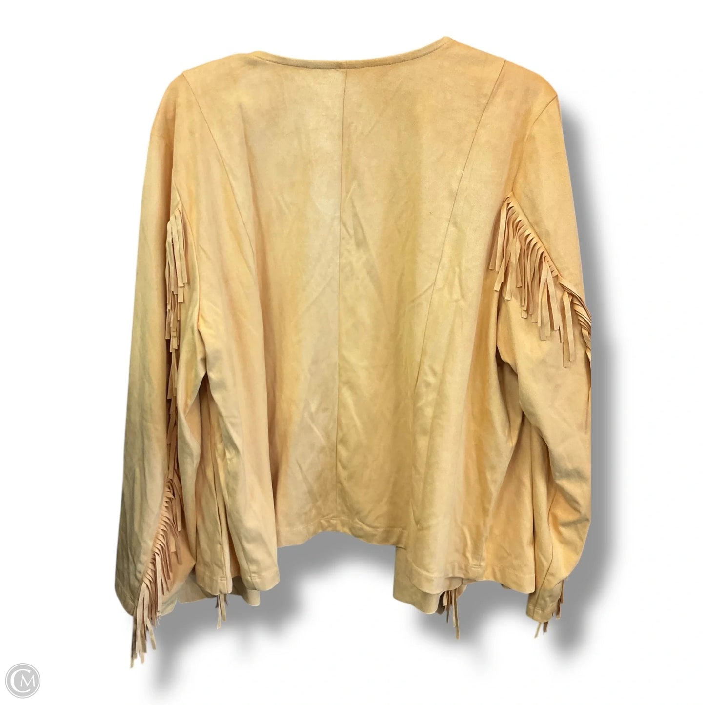 Cardigan By Colleen Lopez In Yellow, Size: 1x