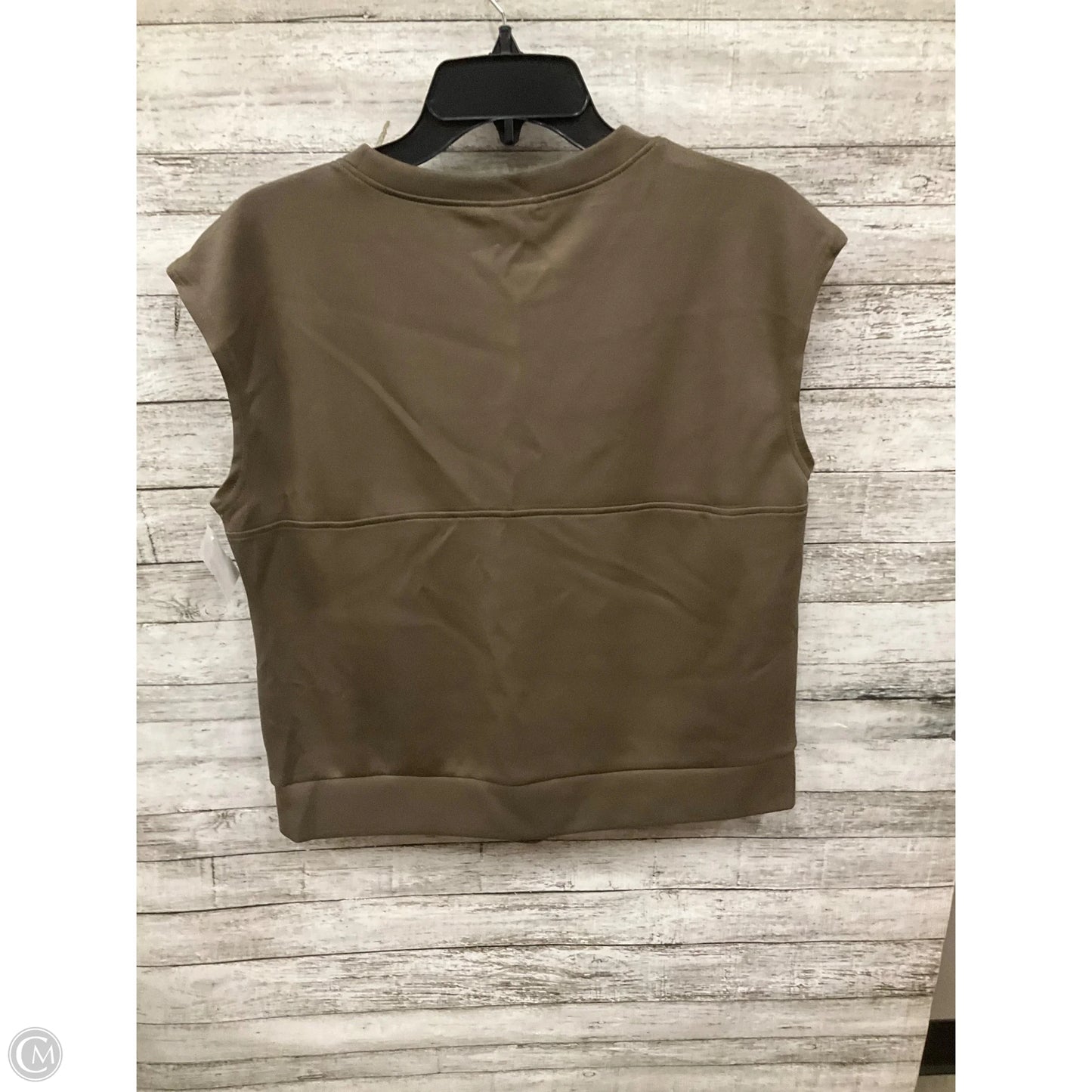 Top Sleeveless By Clothes Mentor In Green, Size: M