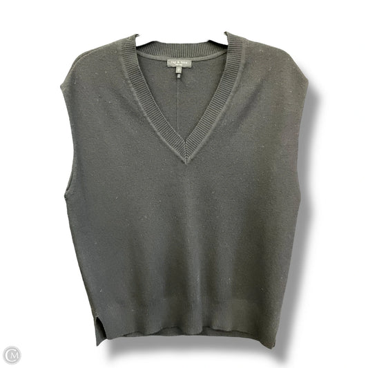 Vest Sweater By Rag And Bone In Black, Size: Sp
