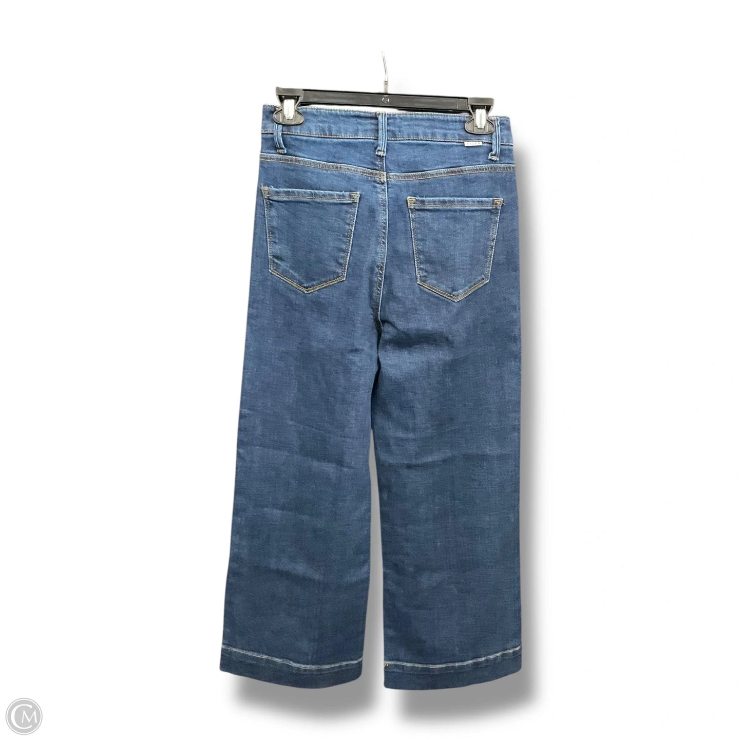 Jeans Wide Leg By Risen In Blue Denim, Size: 2