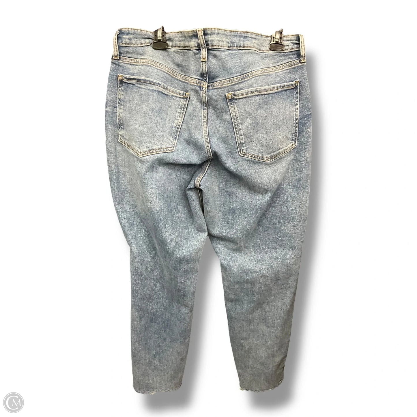Jeans Skinny By Old Navy In Blue Denim, Size: 16