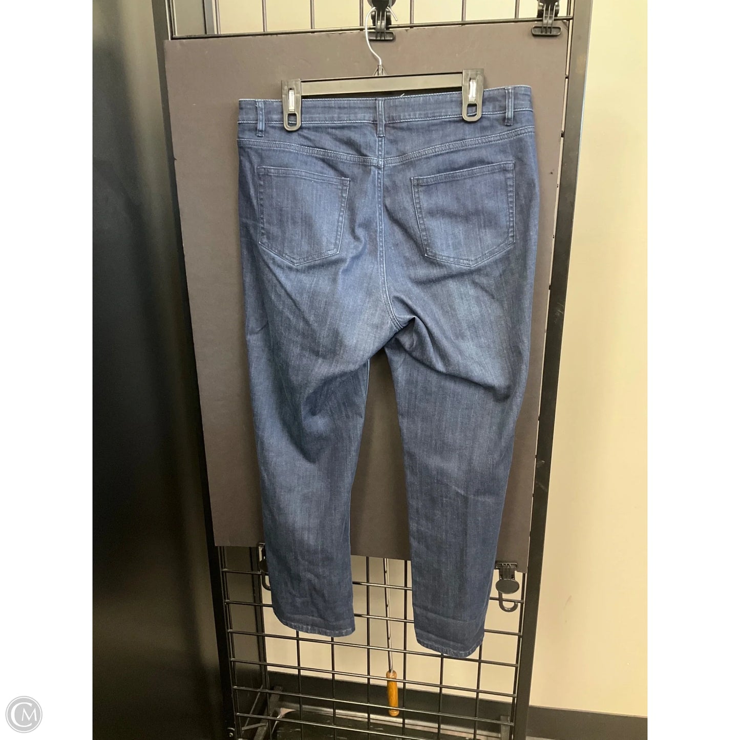 Jeans Straight By J. Jill In Blue Denim, Size: 14