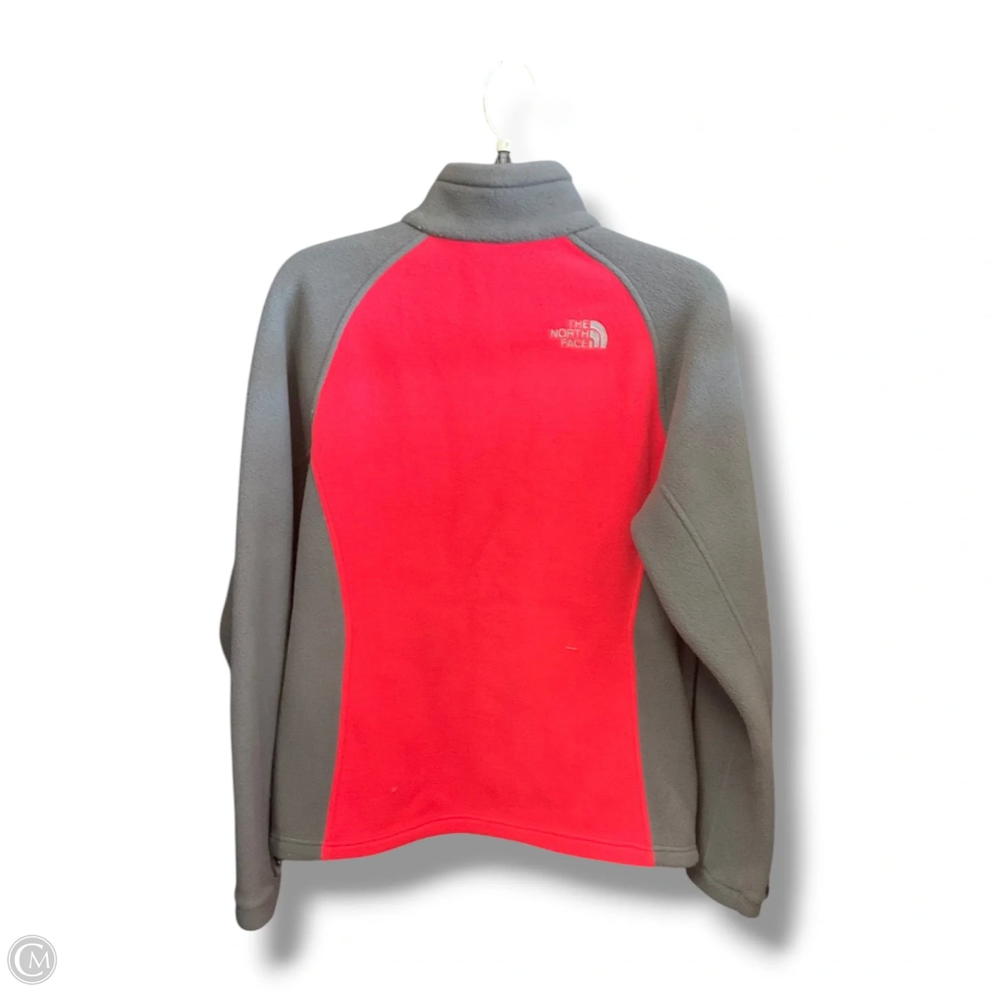 Athletic Fleece By The North Face In Grey & Pink, Size: M