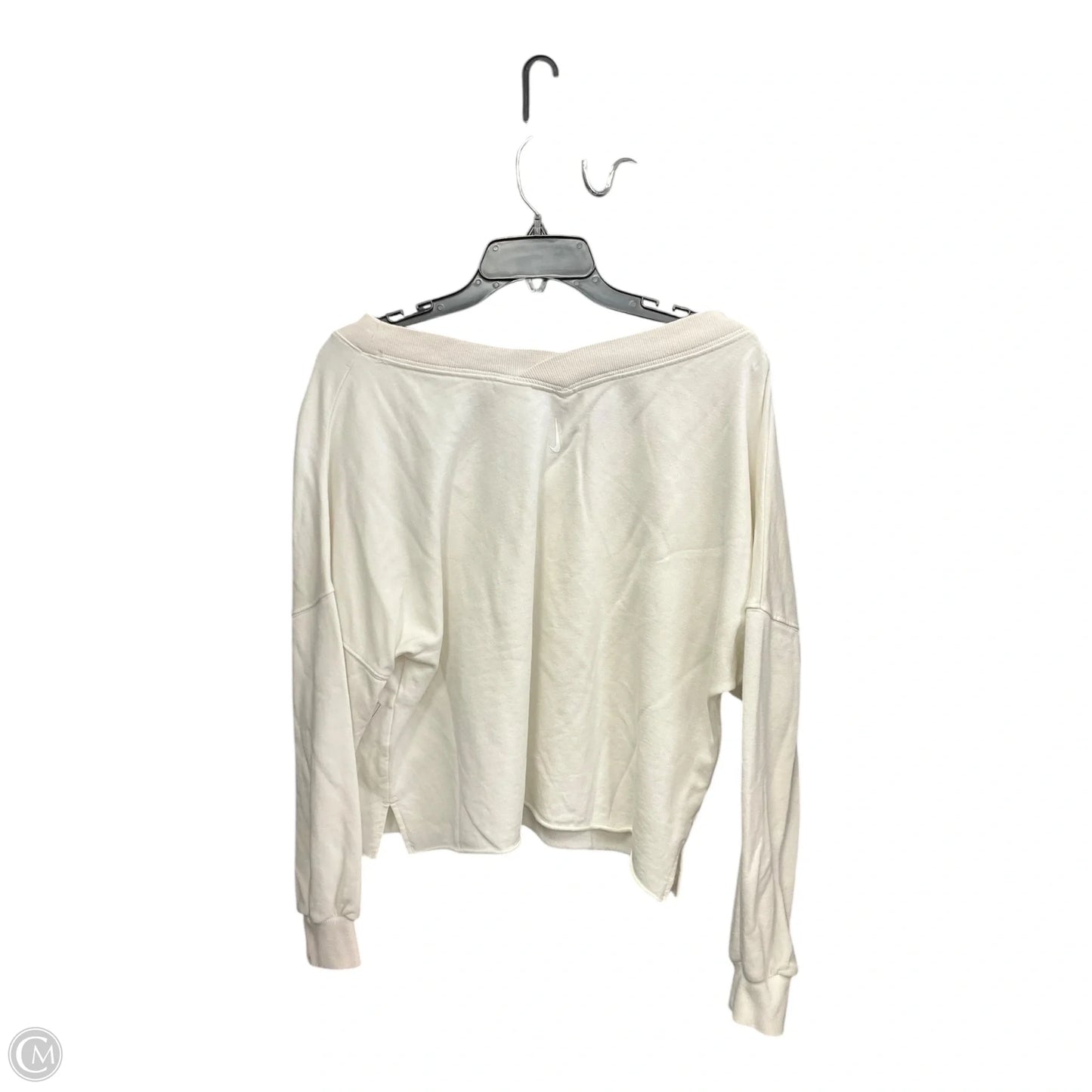 Athletic Jacket By Mta Sport In Cream, Size: L