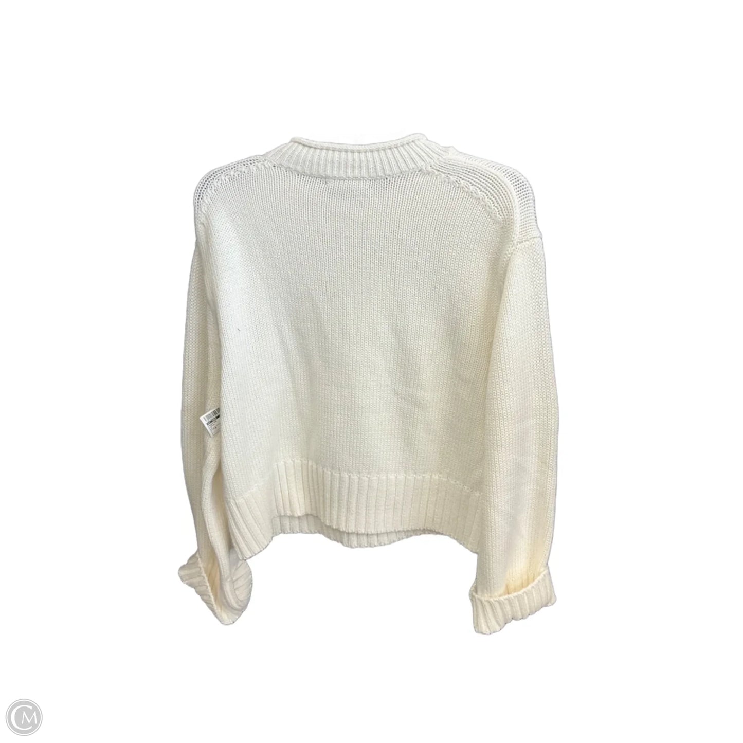 Sweater By J. Crew In Cream, Size: M