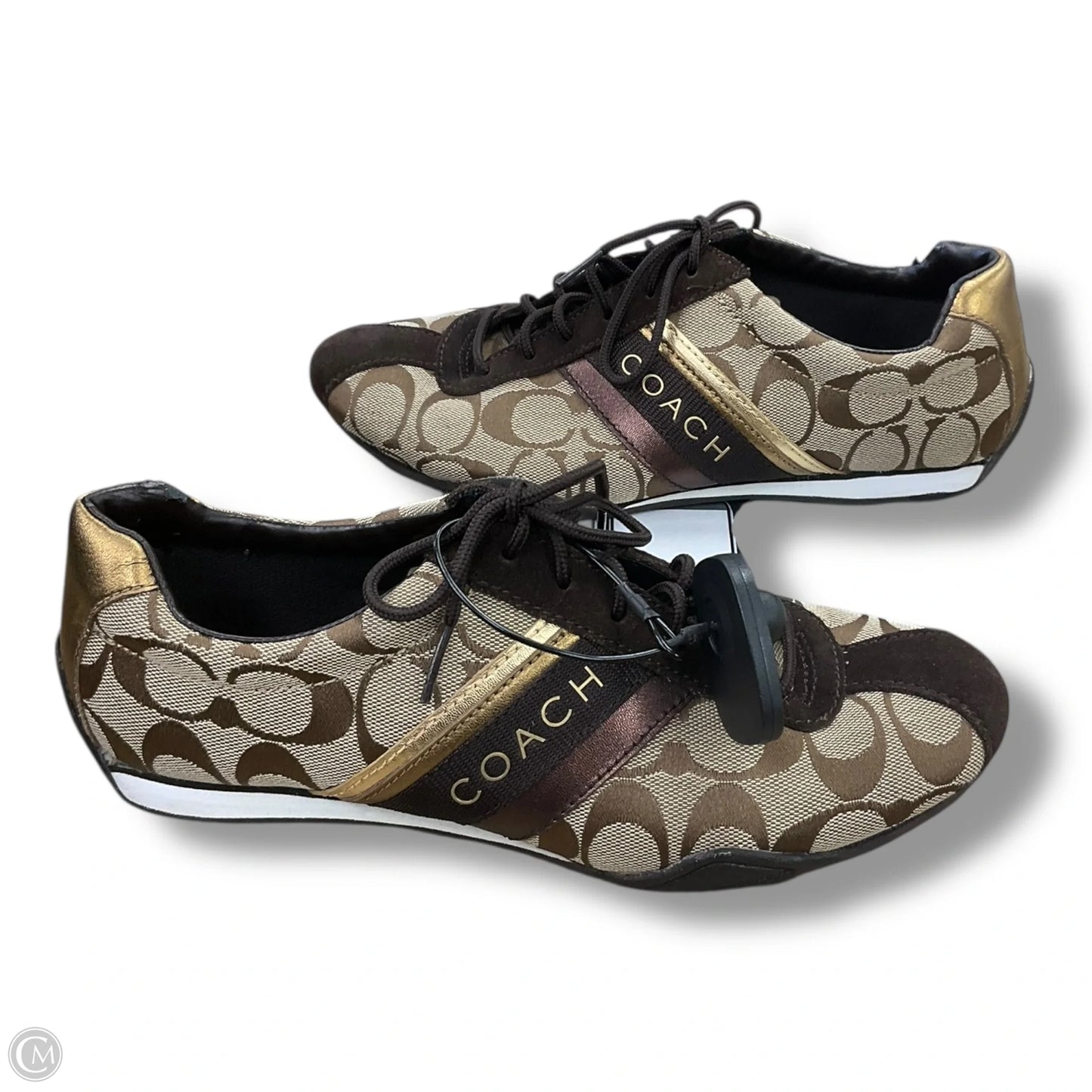 Shoes Designer By Coach In Brown, Size: 7.5