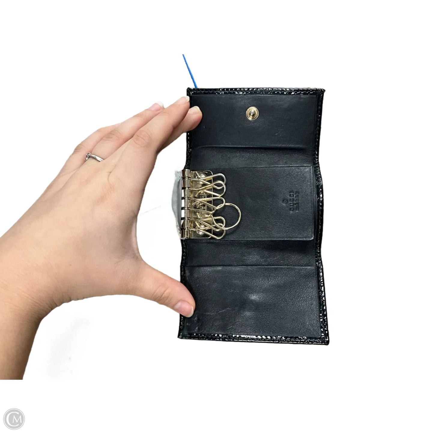 Id/card Holder Luxury Designer By Gucci, Size: Small