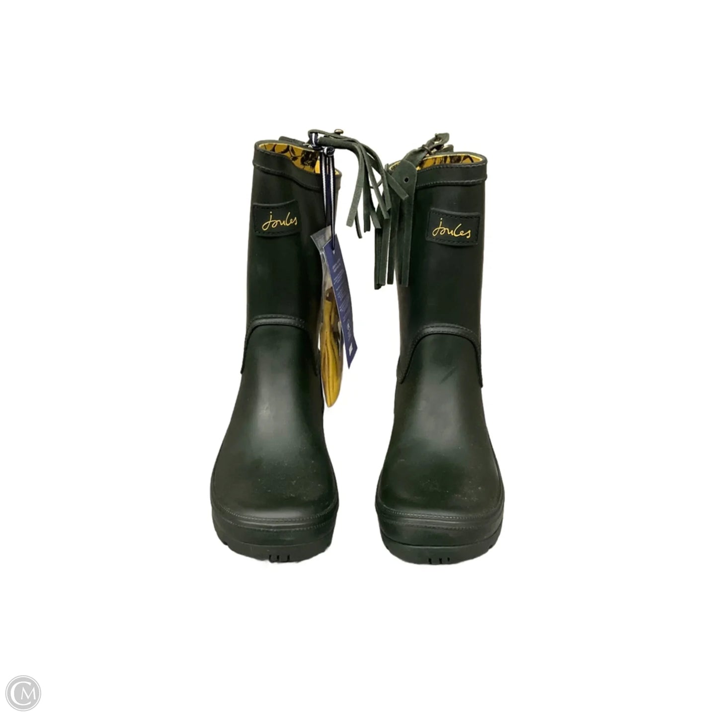 Boots Rain By Joules In Green, Size: 7