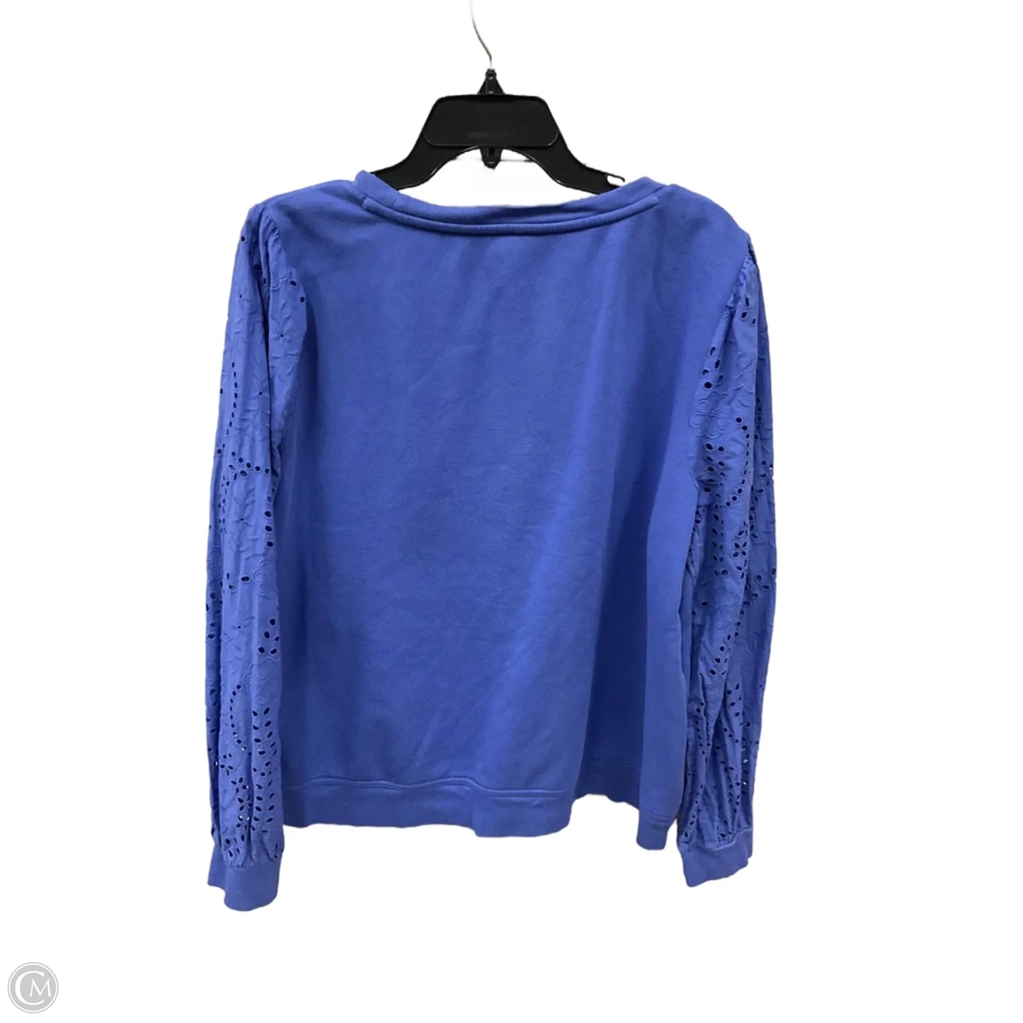 Top Long Sleeve By Talbots In Blue, Size: Xl