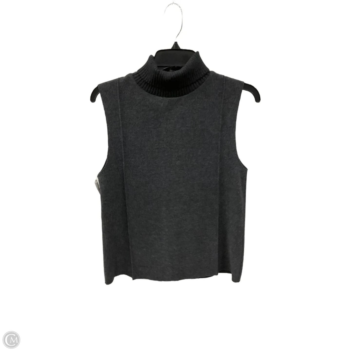 Vest Sweater By Zara In Grey, Size: S