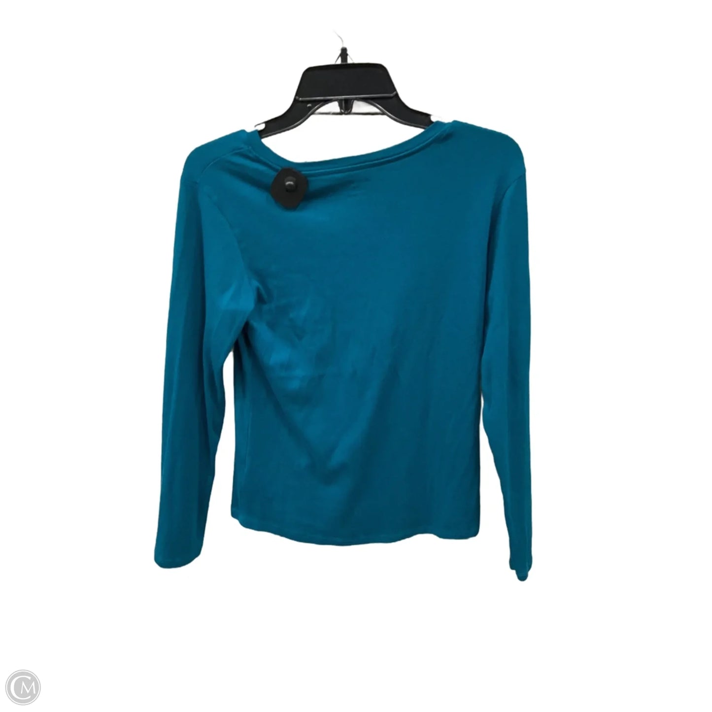 Top Long Sleeve Basic By Eddie Bauer In Blue, Size: M