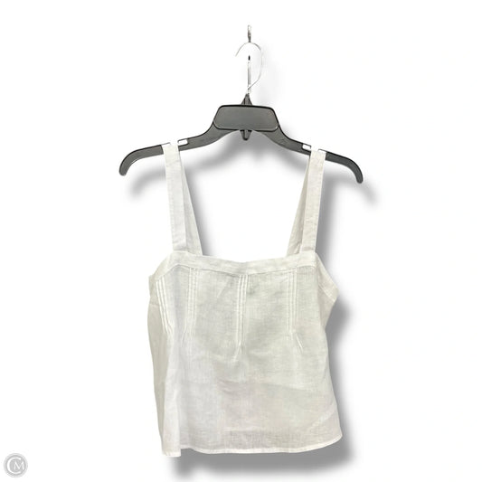 Top Sleeveless By J. Crew In White, Size: S