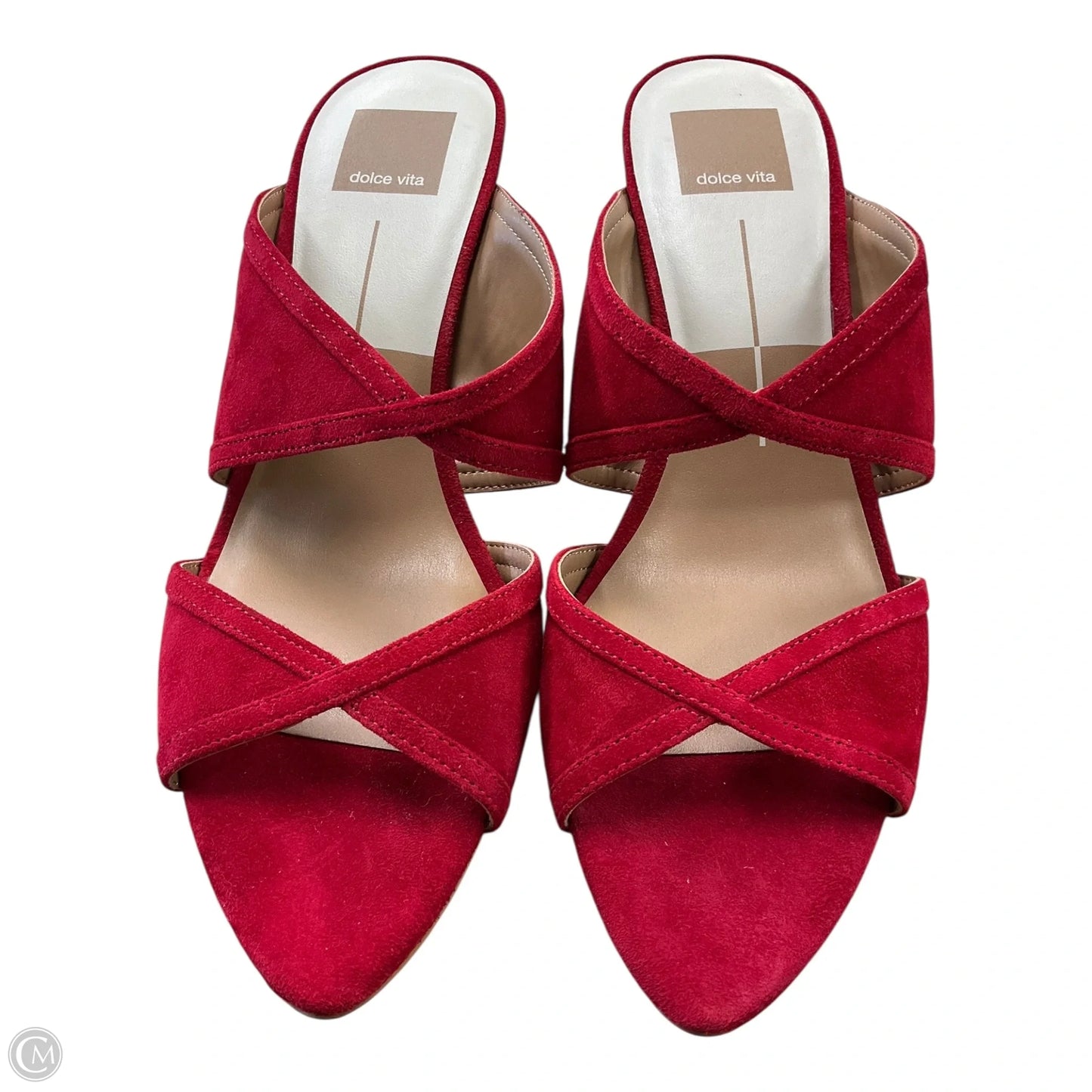 Shoes Heels Kitten By Dolce Vita In Red, Size: 8.5