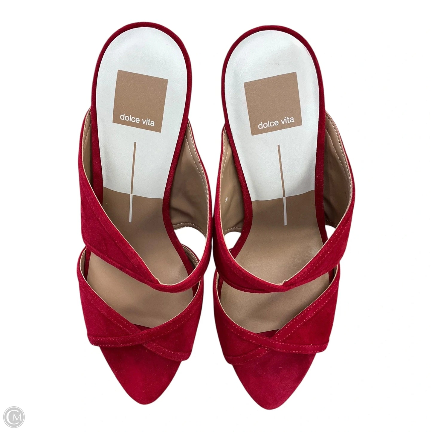 Shoes Heels Kitten By Dolce Vita In Red, Size: 8.5