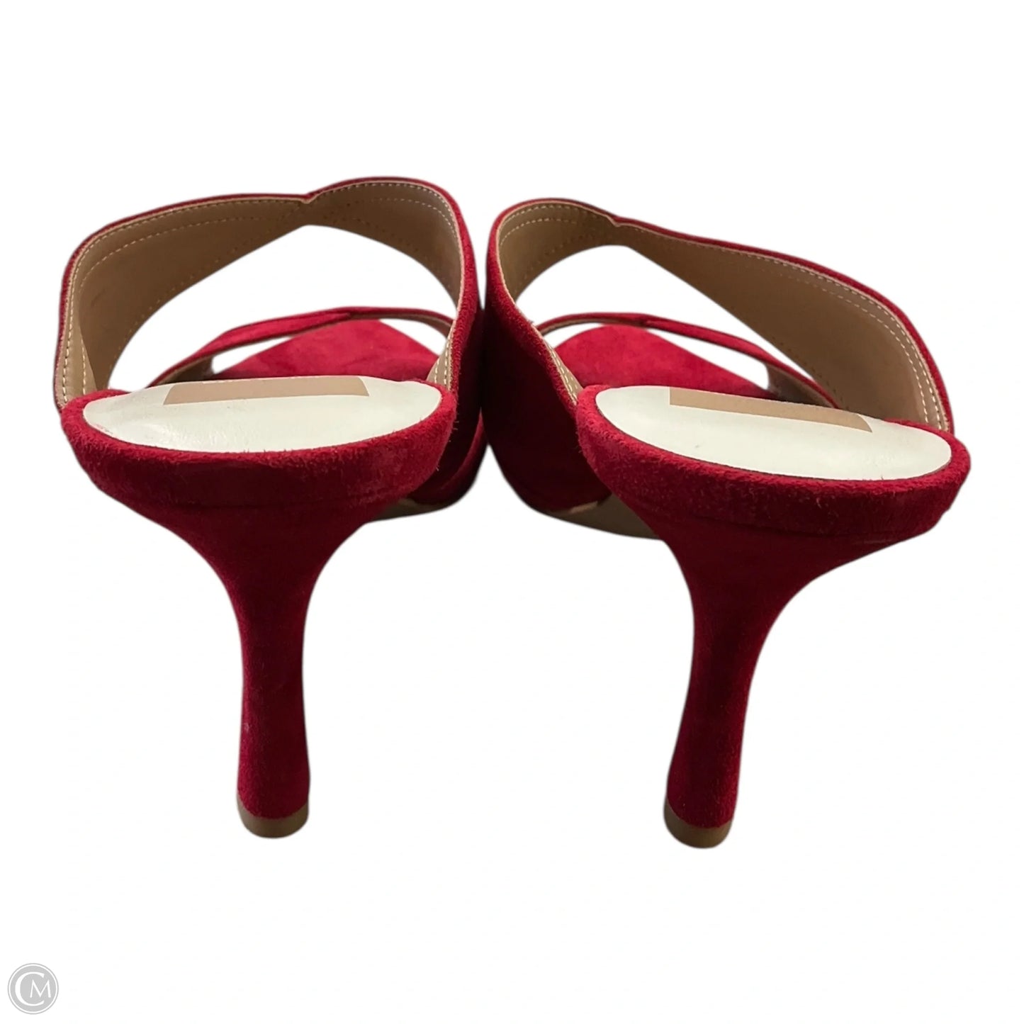 Shoes Heels Kitten By Dolce Vita In Red, Size: 8.5