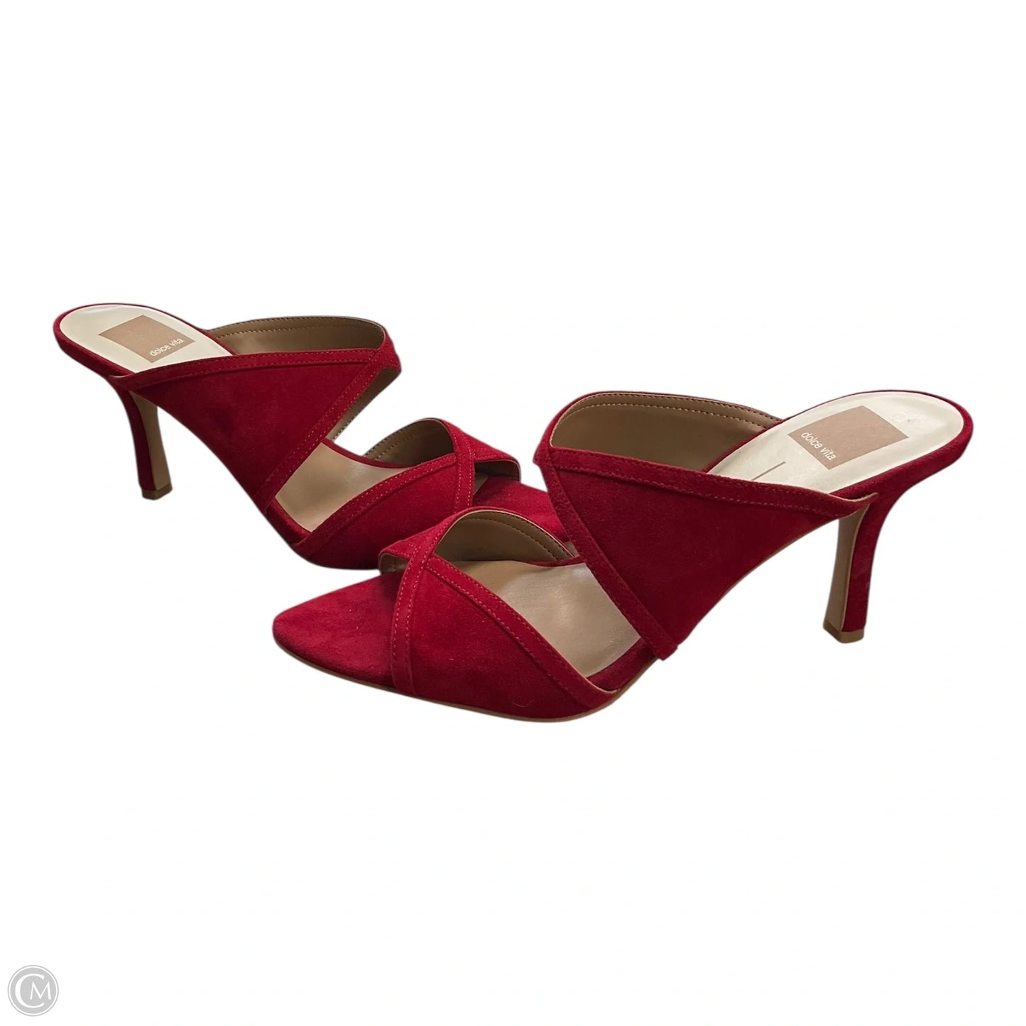 Shoes Heels Kitten By Dolce Vita In Red, Size: 8.5