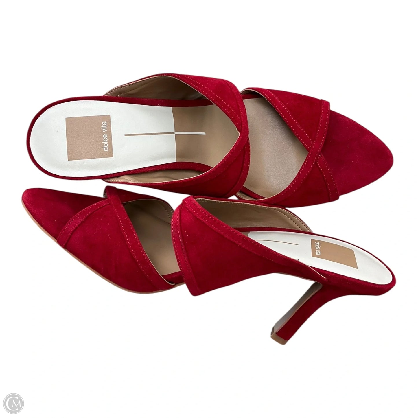 Shoes Heels Kitten By Dolce Vita In Red, Size: 8.5