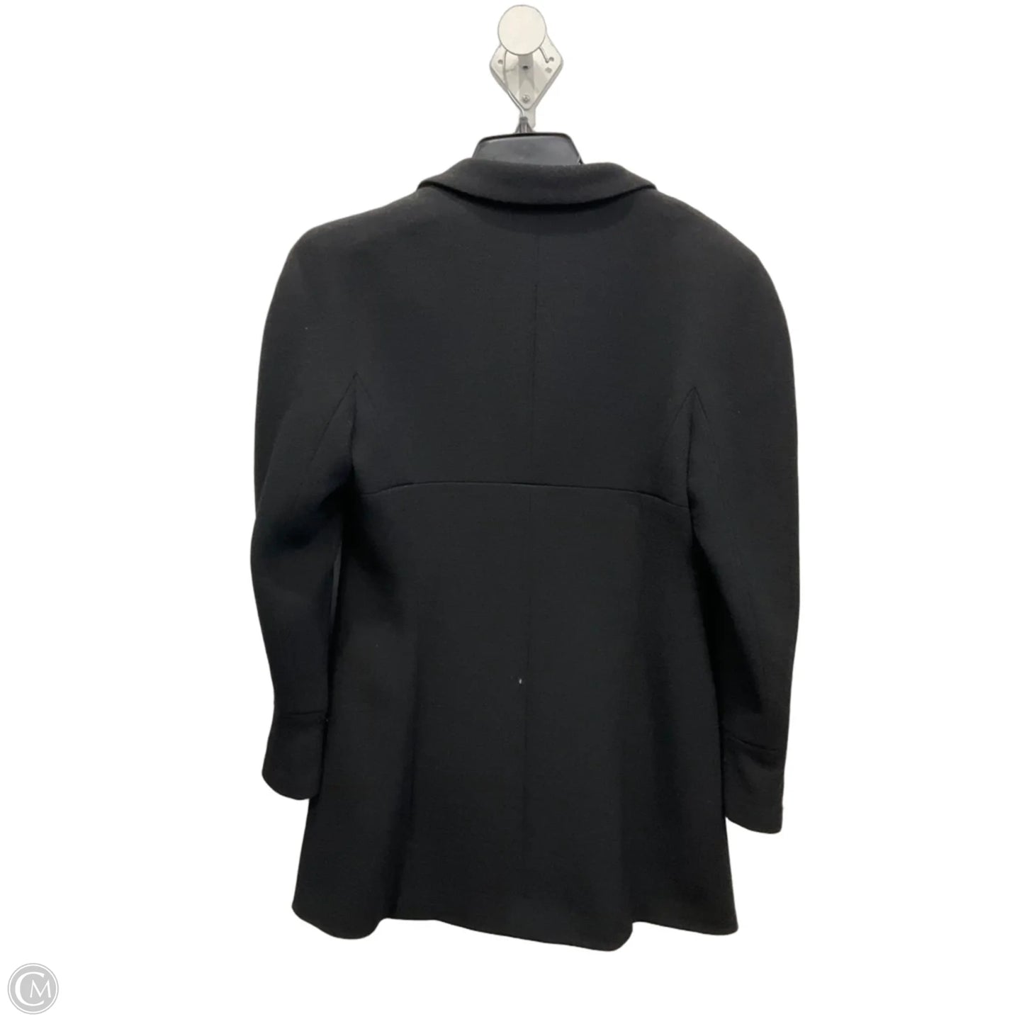 Blazer Luxury Designer By Chanel In Black, Size: L
