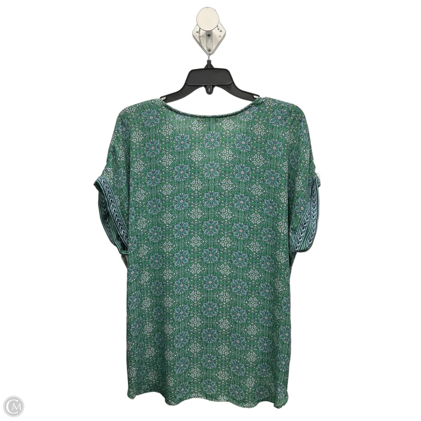 Top Sleeveless By Max Studio In Green, Size: L