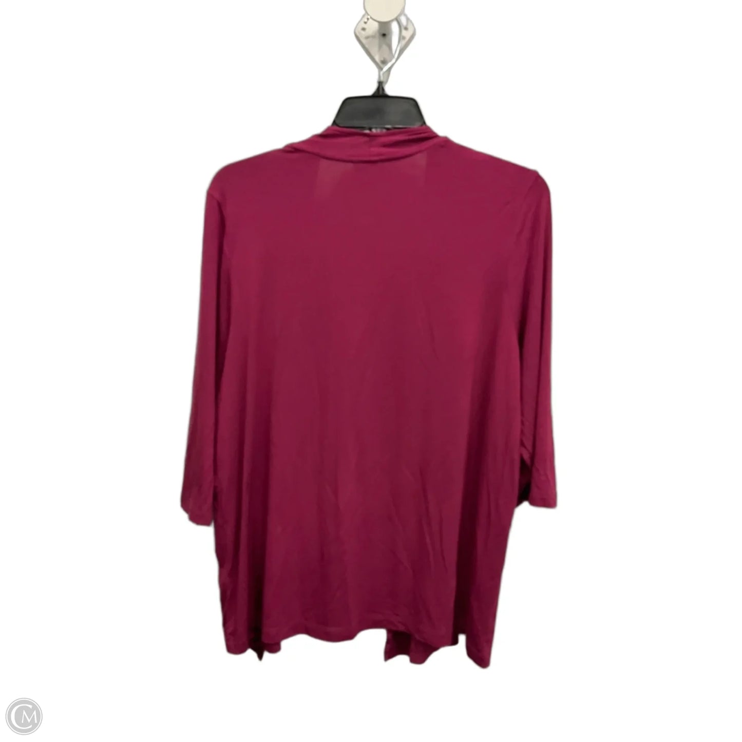Cardigan By J.marie In Purple, Size: L