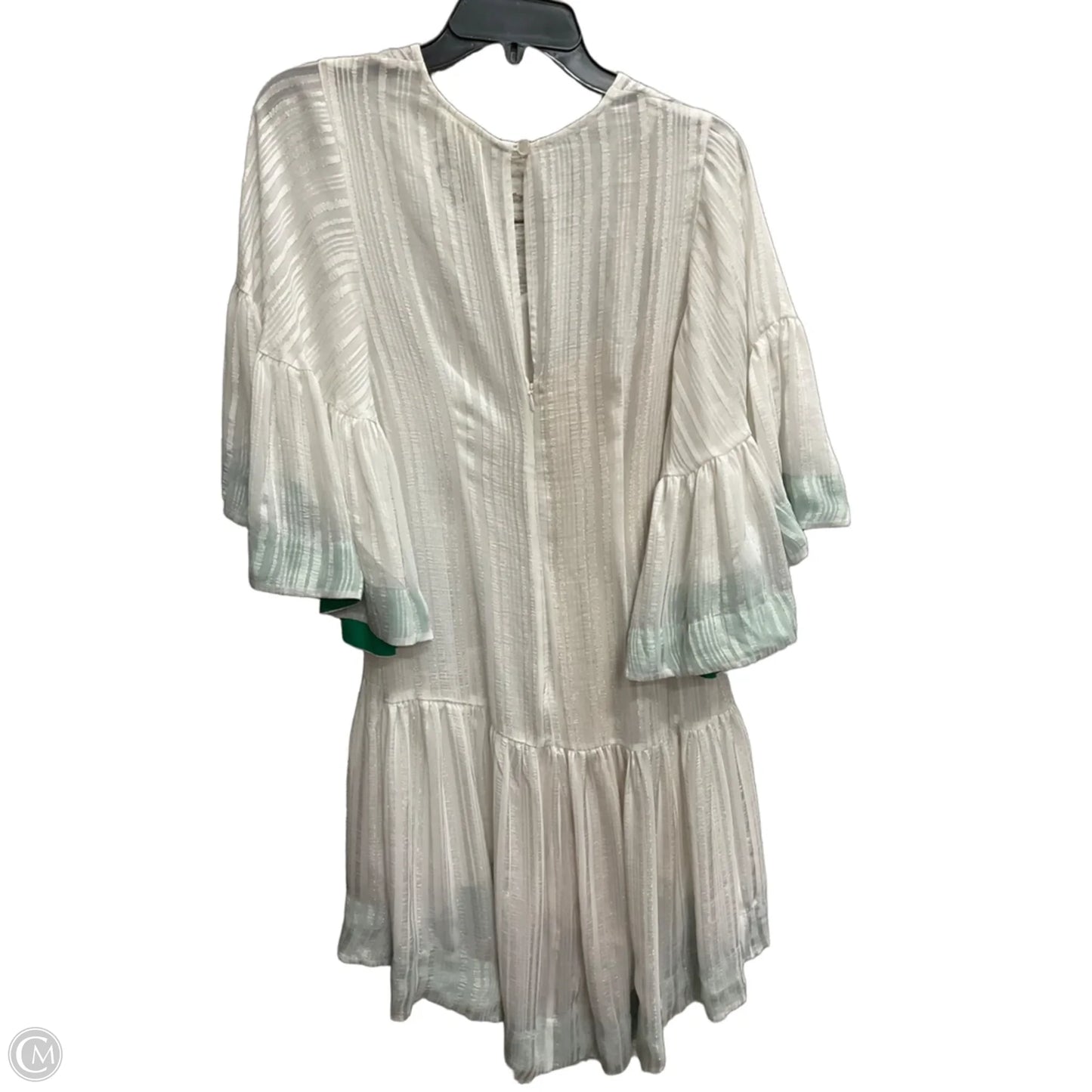 Top 3/4 Sleeve By Tracy Reese In Green & White, Size: Xs