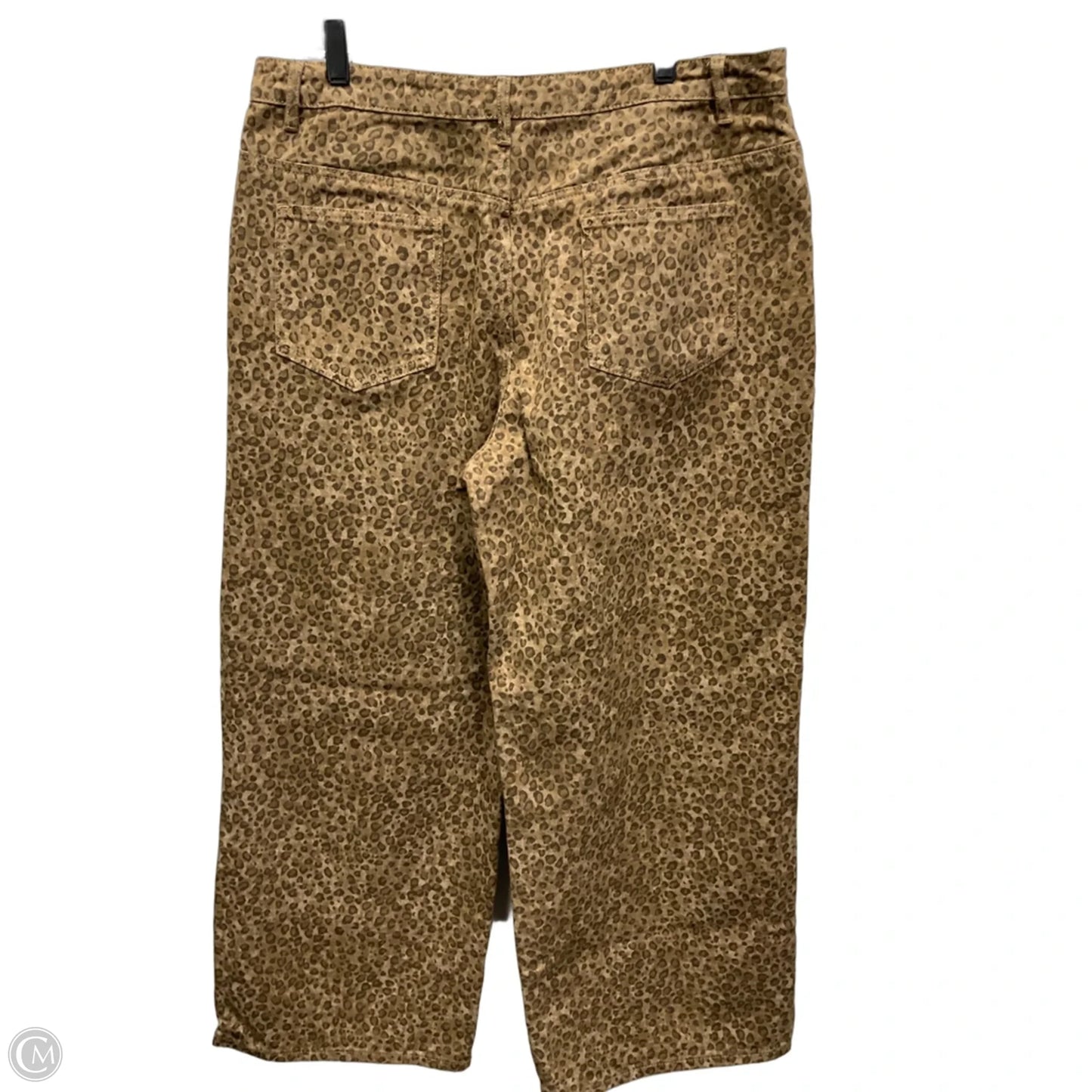 Pants Wide Leg By Arula In Animal Print, Size: 1x