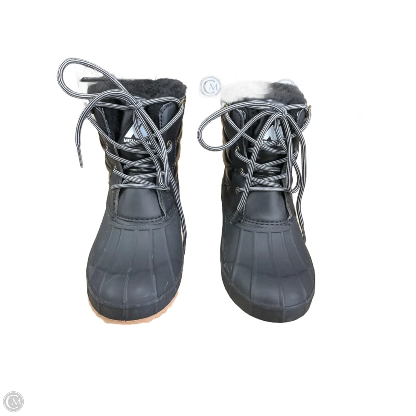 Boots Snow By Clothes Mentor In Black, Size: 6.5