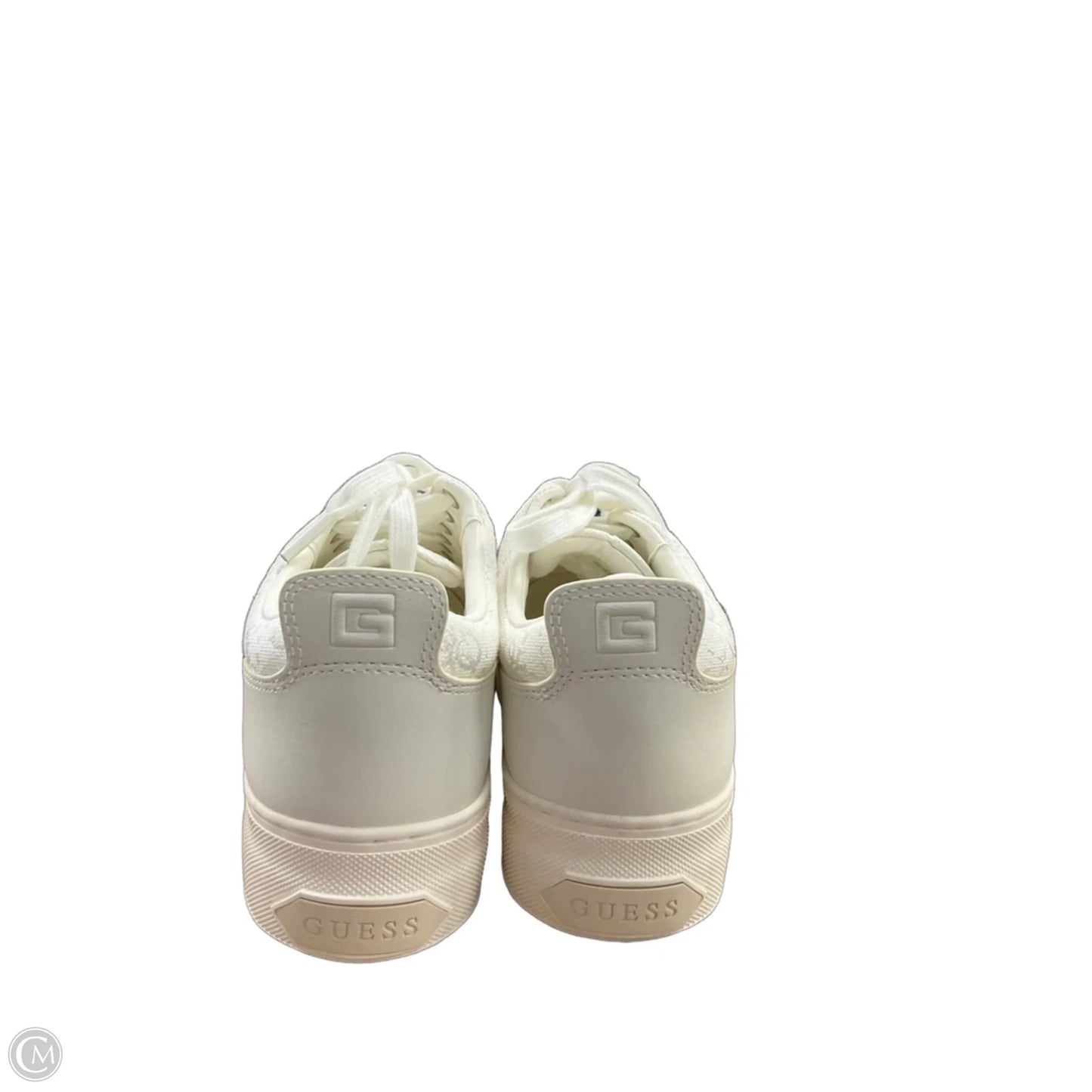 Shoes Sneakers By Guess In White, Size: 7.5