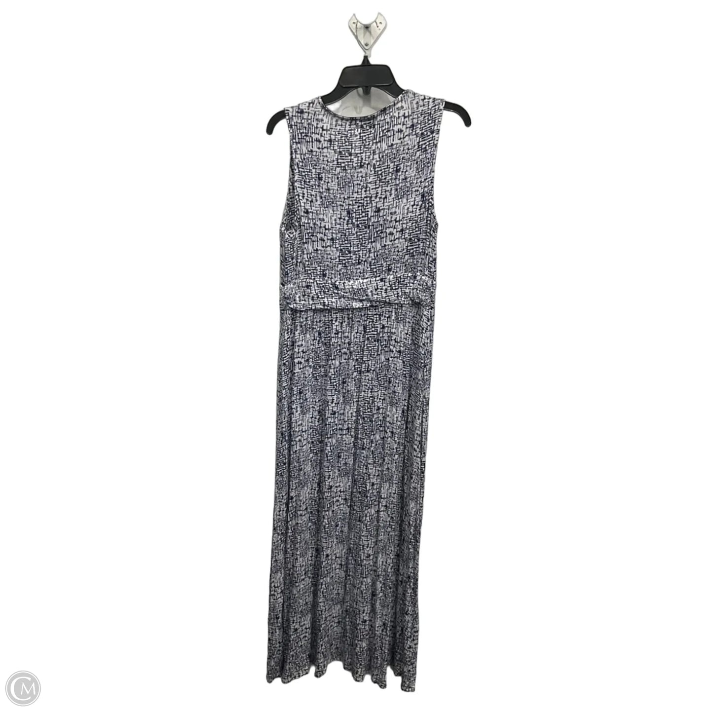 Dress Casual Maxi By Soma In Blue & White, Size: M