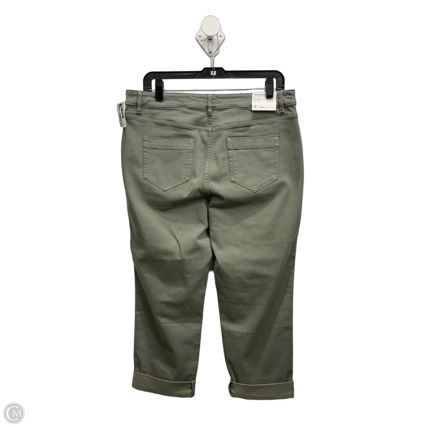 Pants Cropped By J. Jill In Green, Size: 12