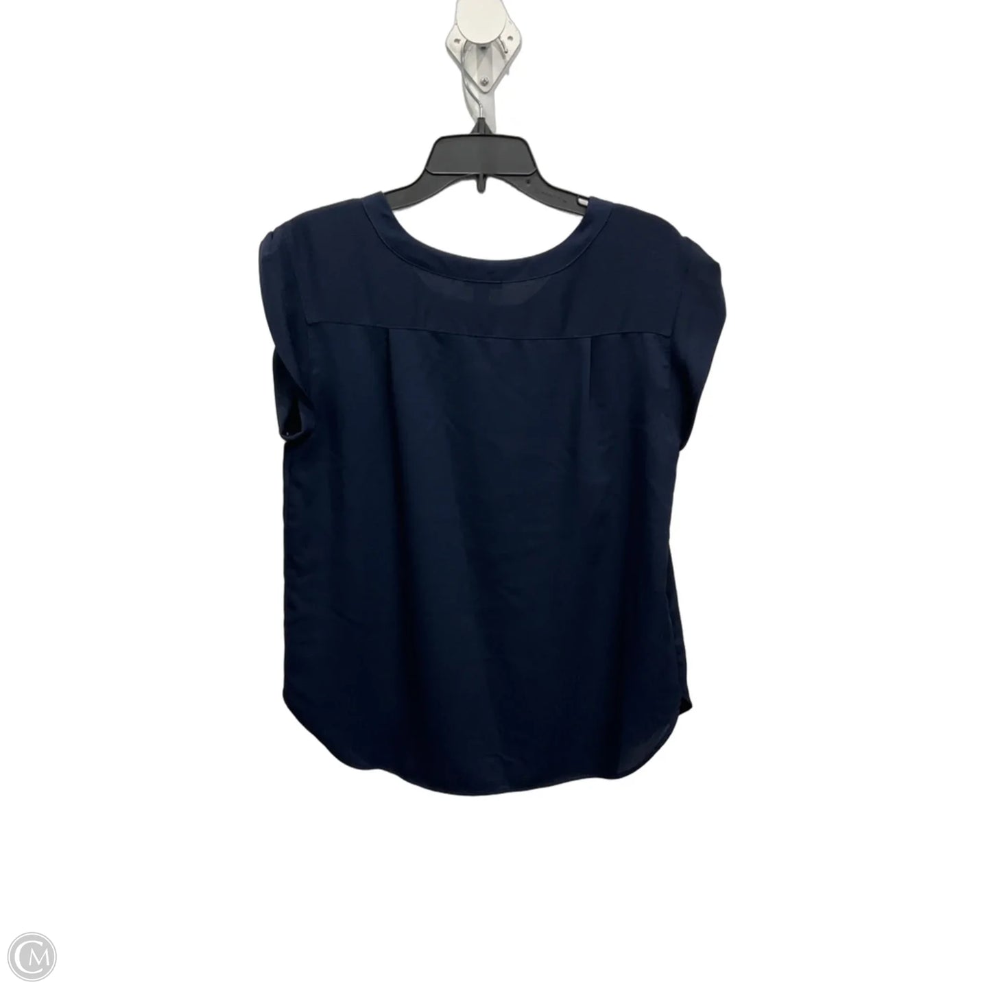 Top Sleeveless Basic By Ann Taylor In Navy, Size: M