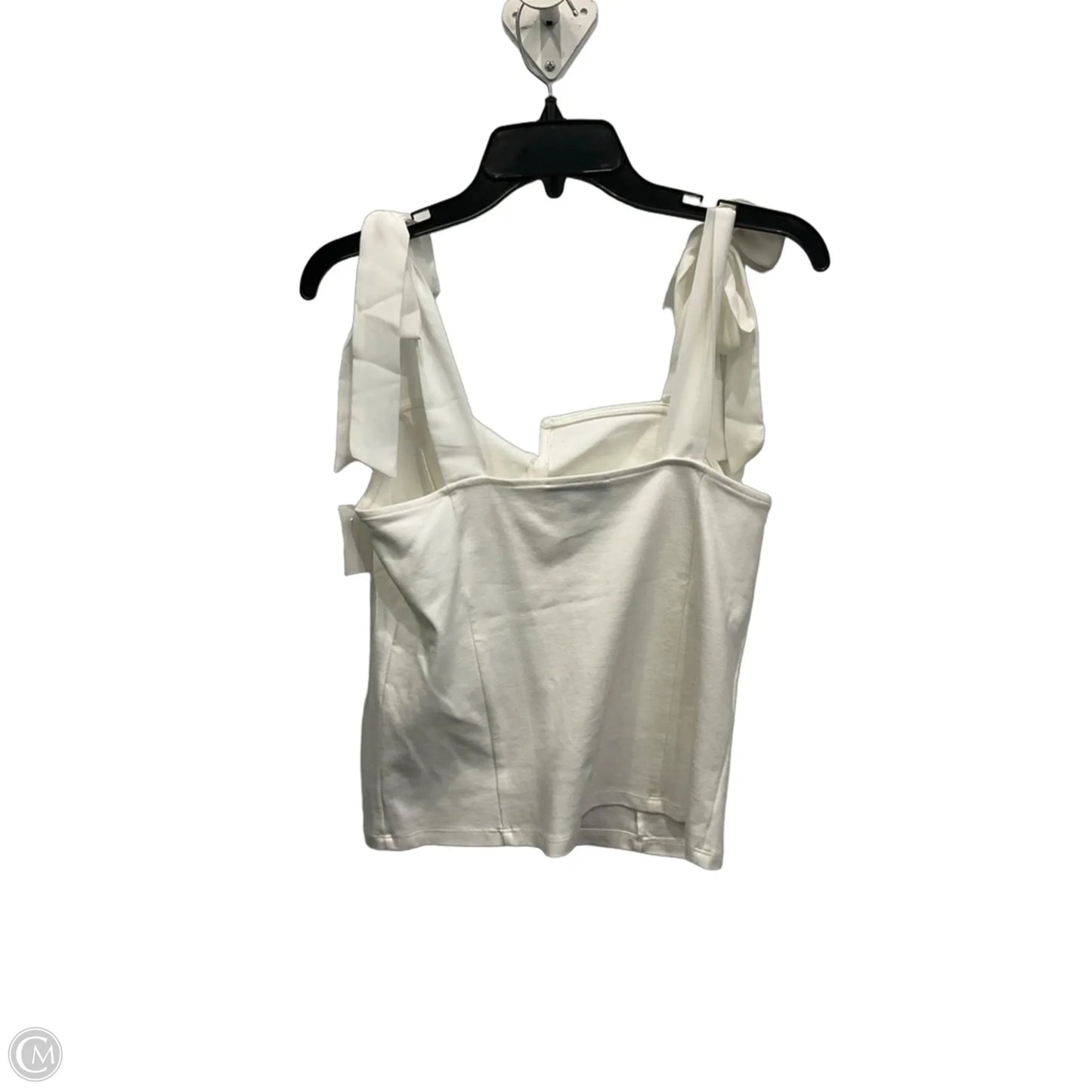 Top Sleeveless By Nine West In White, Size: S