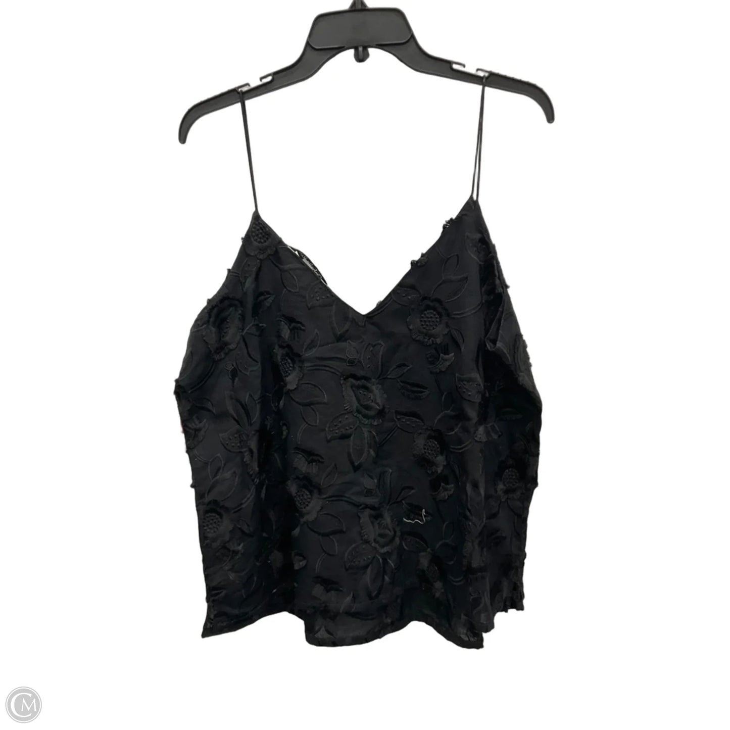 Top Sleeveless By Ophelia Roe In Black, Size: Xl