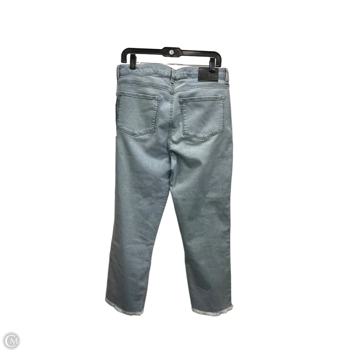 Jeans Straight By Dkny In Blue Denim, Size: 12