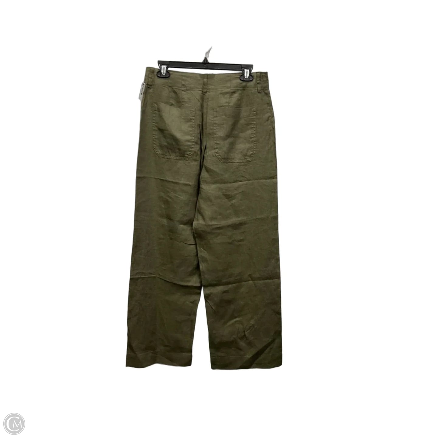 Pants Linen By Quince In Green, Size: 10