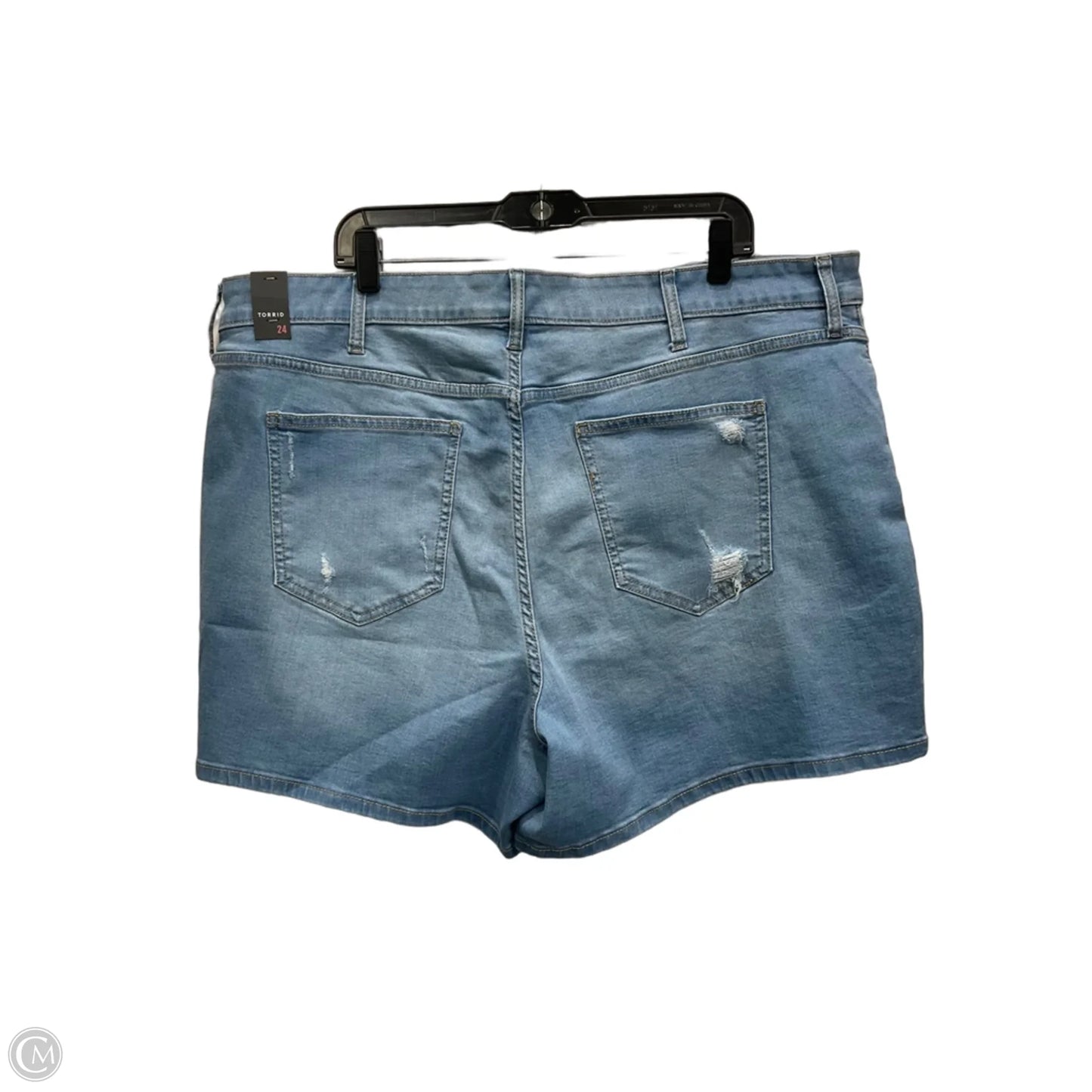 Shorts By Torrid In Blue Denim, Size: 24